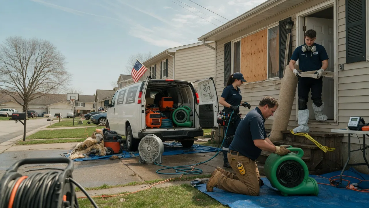 Water Damage Restoration in Equality, IL near me